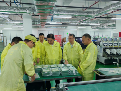 【加快推進現(xiàn)代化產(chǎn)業(yè)體系建設(shè)】林軍到高新區(qū)調(diào)研現(xiàn)代化產(chǎn)業(yè)體系建設(shè)情況